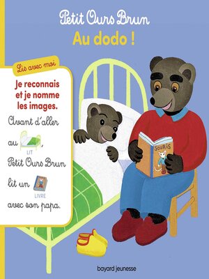 cover image of Lis avec moi Petit Ours Brun--Au dodo !
